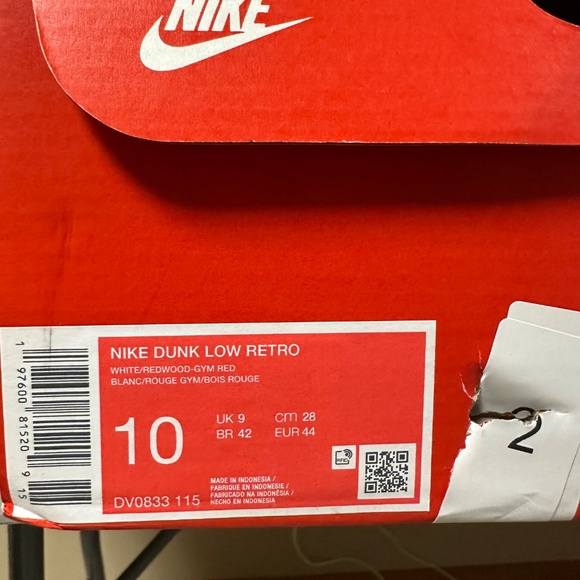 Nike Retro Dunk Low Men’s 10